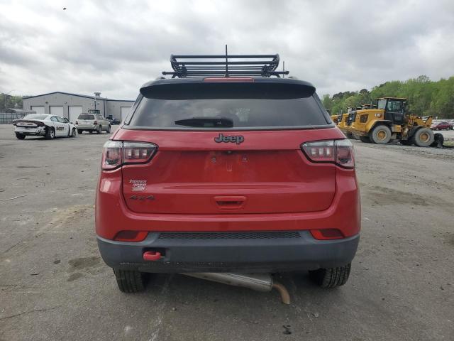  JEEP COMPASS 2018 Red