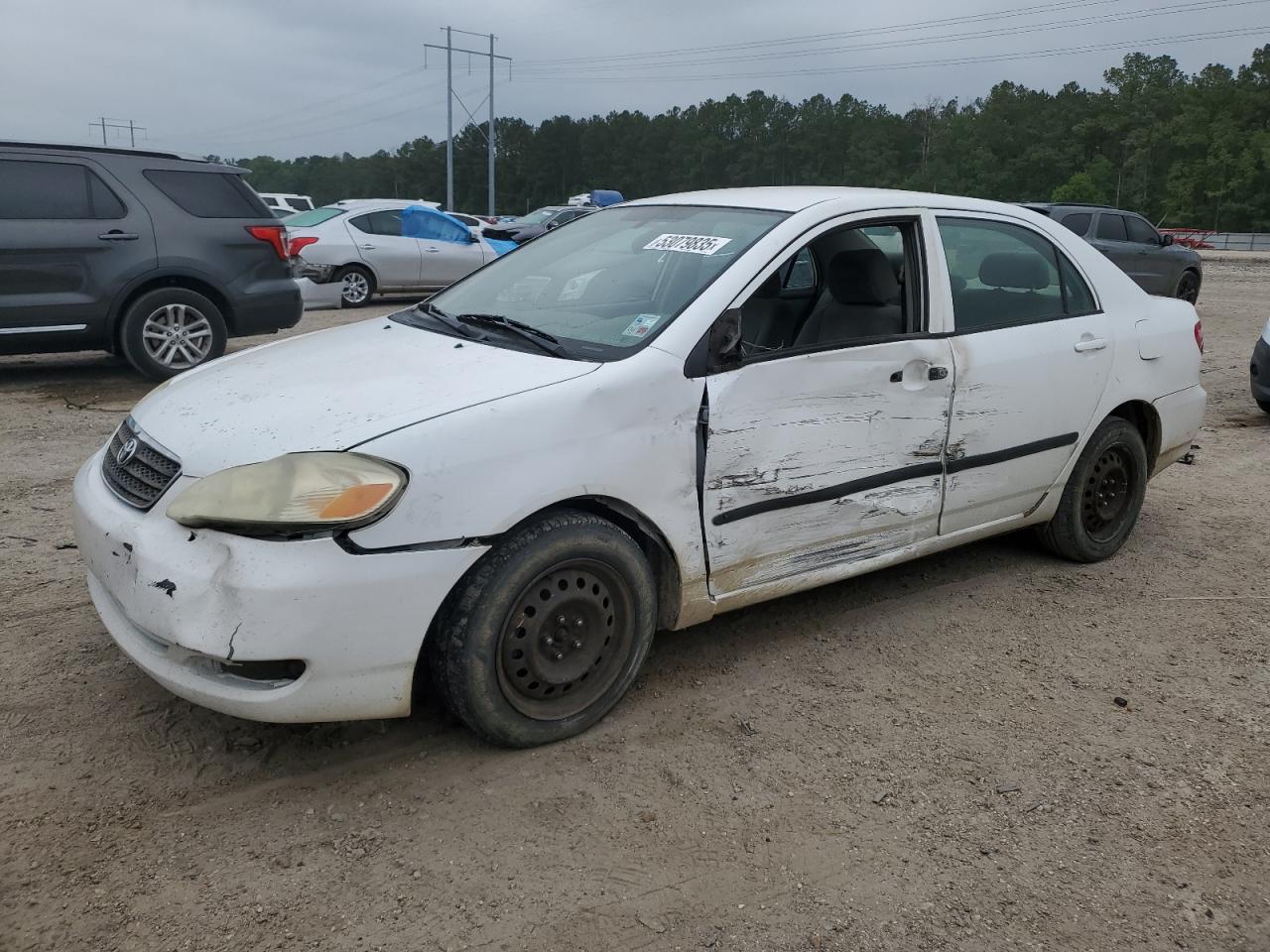 2007 Toyota Corolla Ce en Venta en Greenwell Springs, LA - Side