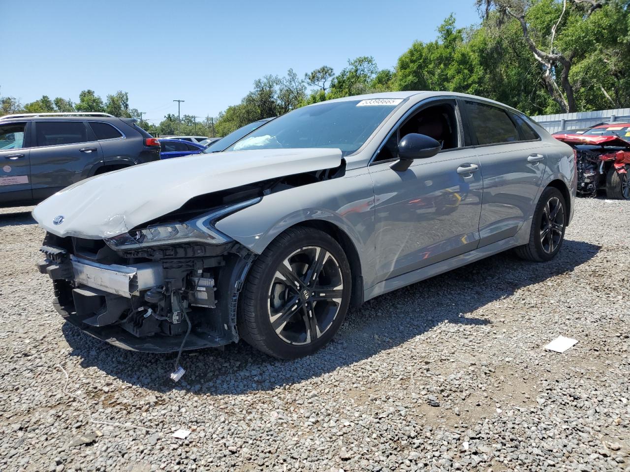 2021 Kia K5 Gt Line на продаже в Riverview, FL - Front End