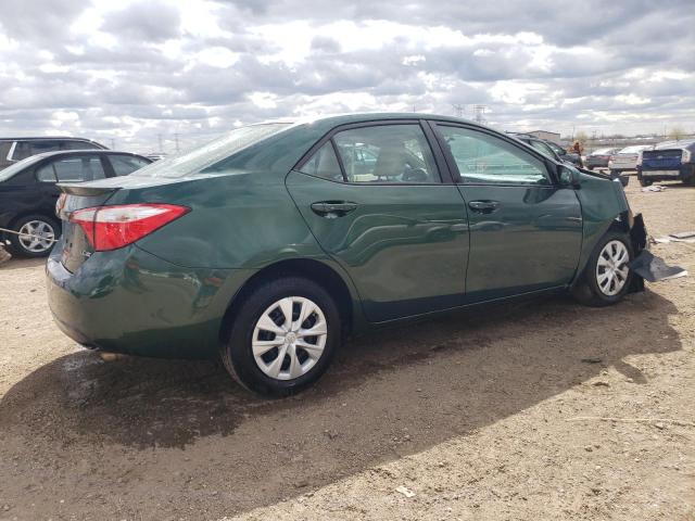  TOYOTA COROLLA 2015 Zielony