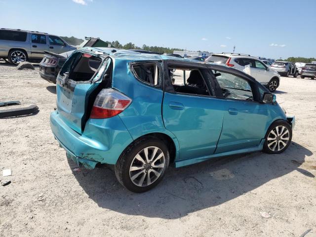  HONDA FIT 2012 Бирюзовый