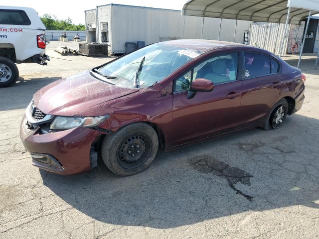 Седаны HONDA CIVIC 2015 Бордовый