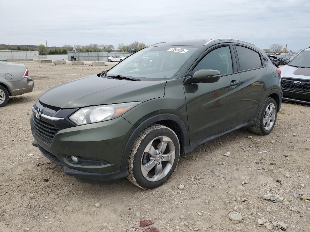 2017 Honda Hr-V Exl للبيع في Kansas City، KS - Rear End