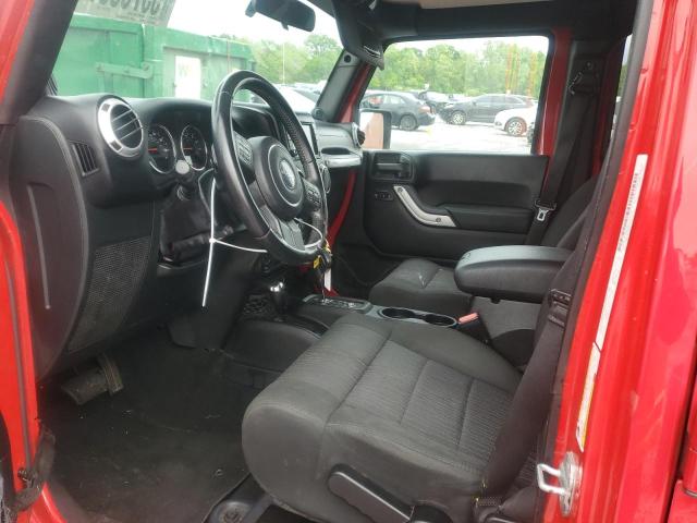  JEEP WRANGLER 2012 Красный