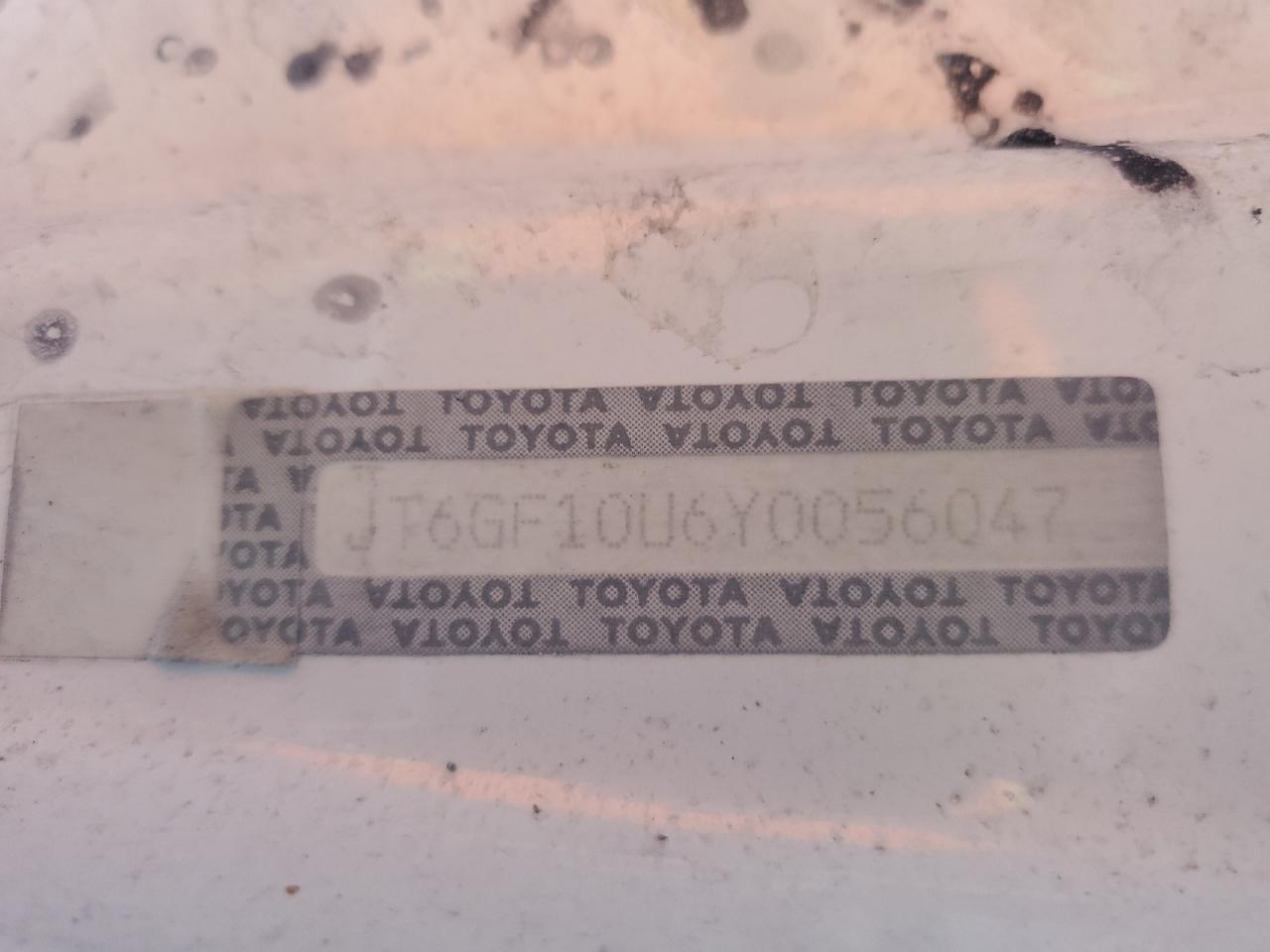 2000 Lexus Rx 300 VIN: JT6GF10U6Y0056047 Lot: 69629683