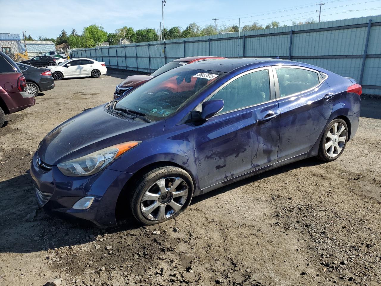 2013 Hyundai Elantra Gls for Sale in Pennsburg, PA - Front End