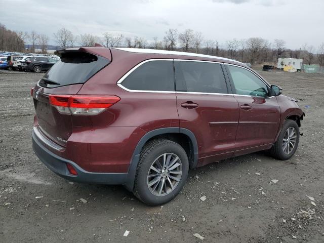  TOYOTA HIGHLANDER 2017 Maroon
