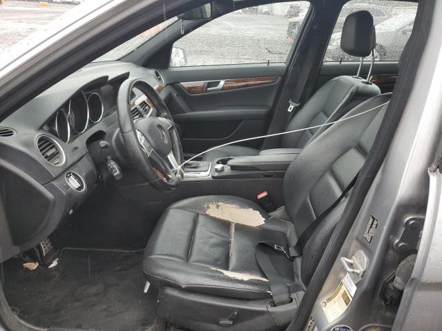  MERCEDES-BENZ C-CLASS 2012 Сірий