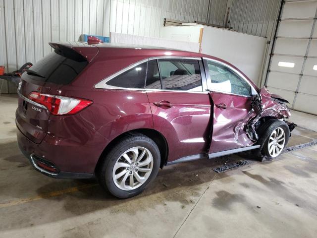  ACURA RDX 2016 Бургунді