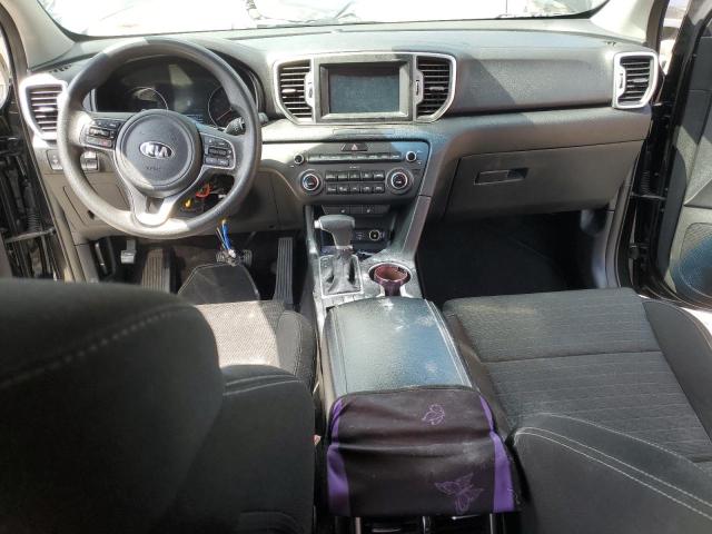  KIA SPORTAGE 2018 Чорний