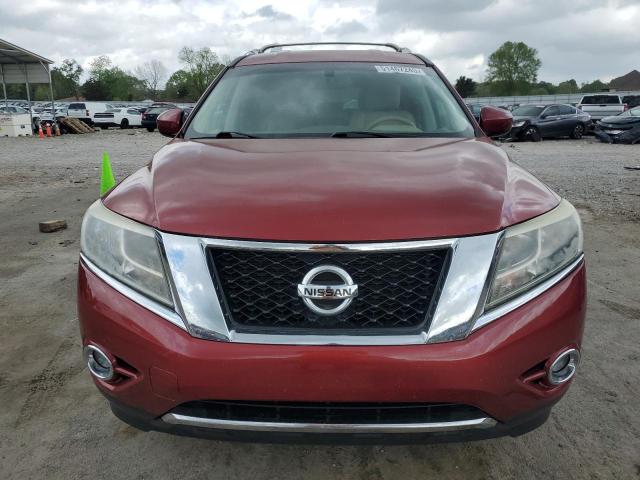  NISSAN PATHFINDER 2014 Красный