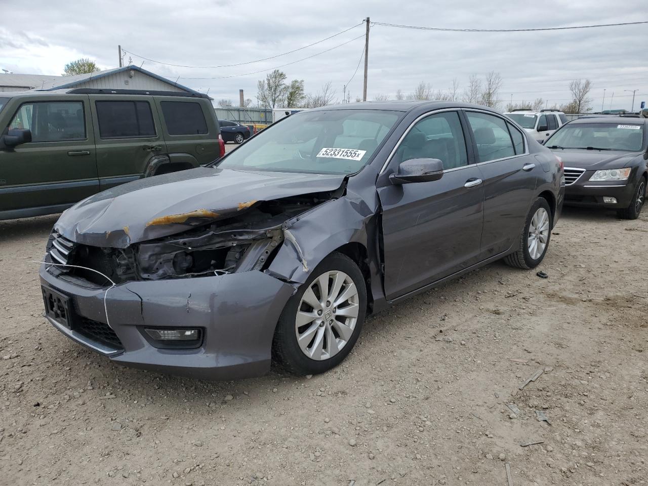 2015 Honda Accord Exl zu verkaufen in Pekin, IL - Front End