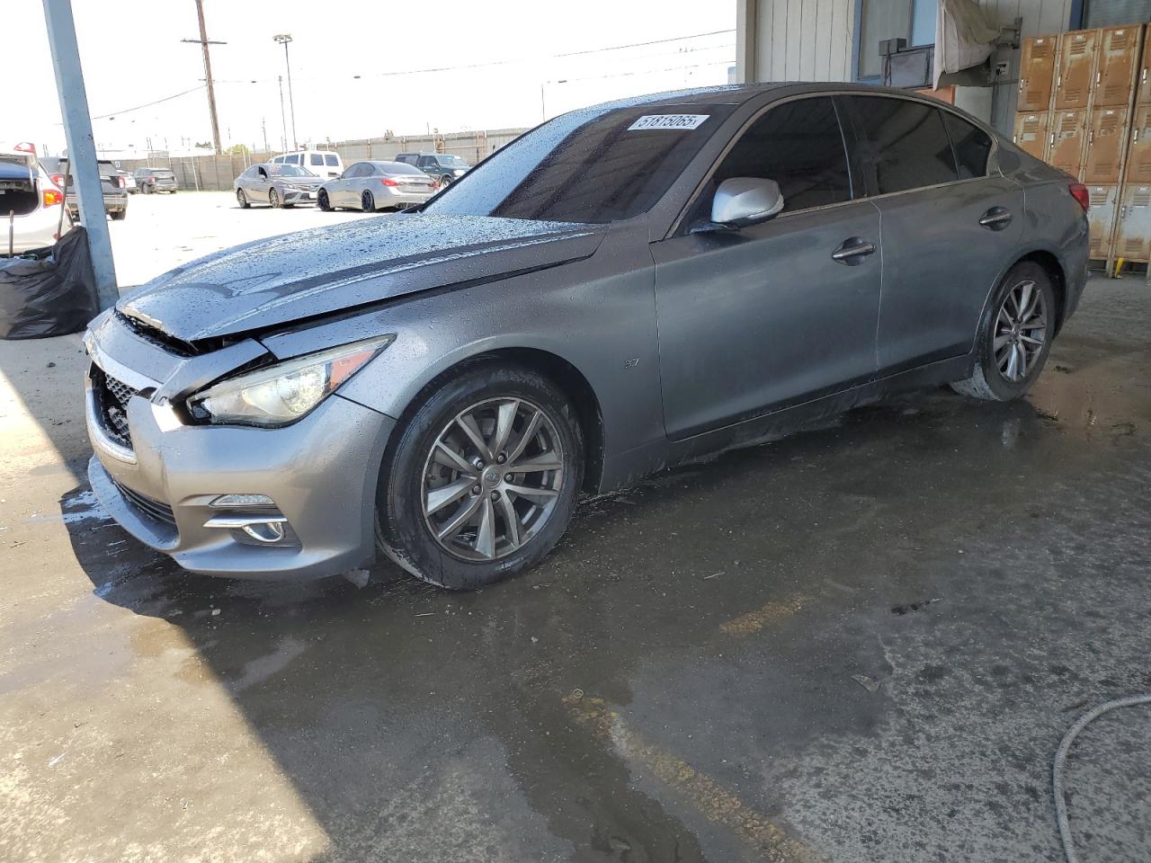 2015 Infiniti Q50 Base zu verkaufen in Los Angeles, CA - Front End