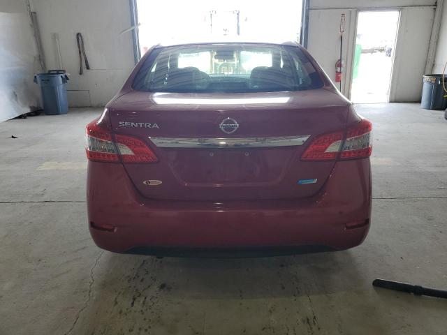 Sedans NISSAN SENTRA 2013 Czerwony