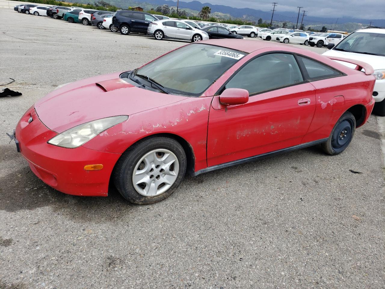 2001 Toyota Celica Gt de vânzare în Van Nuys, CA - Minor Dent/Scratches