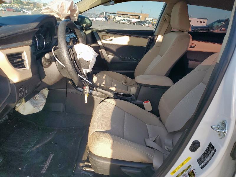 TOYOTA COROLLA 2015 Білий