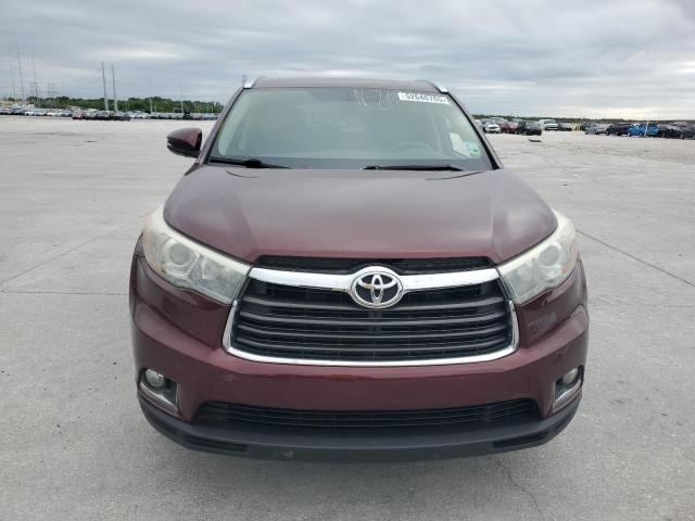 Parquets TOYOTA HIGHLANDER 2015 Burgundy