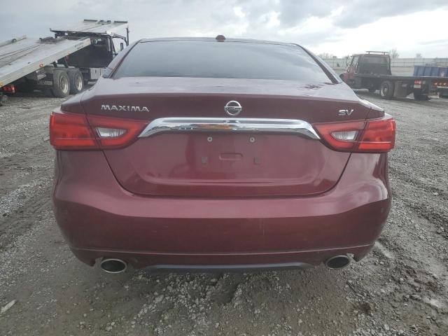 Sedans NISSAN MAXIMA 2017 Burgundy