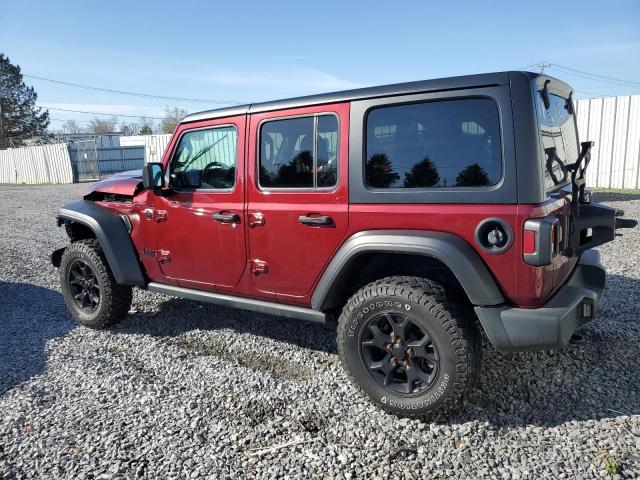  JEEP WRANGLER 2021 Красный
