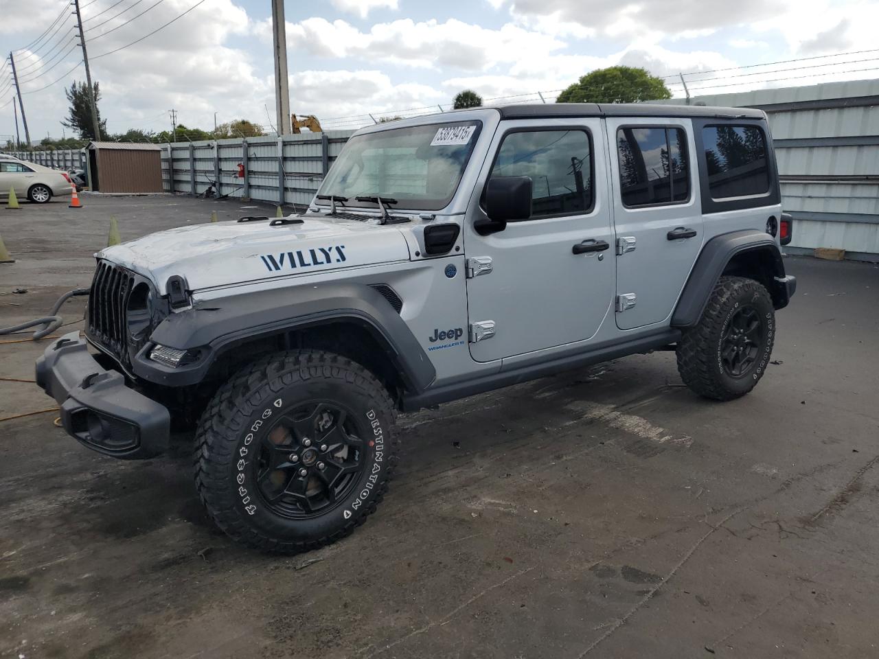 2023 Jeep Wrangler 4Xe للبيع في Miami، FL - Front End