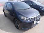2015 PEUGEOT 108 ACTIVE for sale at Copart SANDY