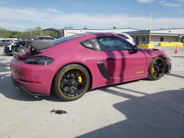  PORSCHE CAYMAN 2023 Фиолетовый