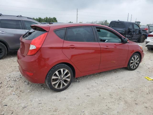  HYUNDAI ACCENT 2017 Red
