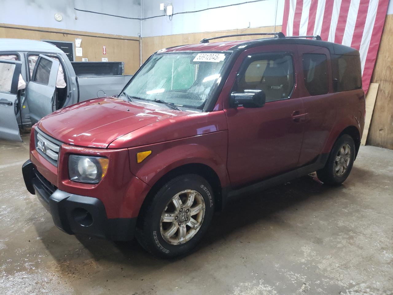 2008 Honda Element Ex en Venta en Kincheloe, MI - Top/Roof
