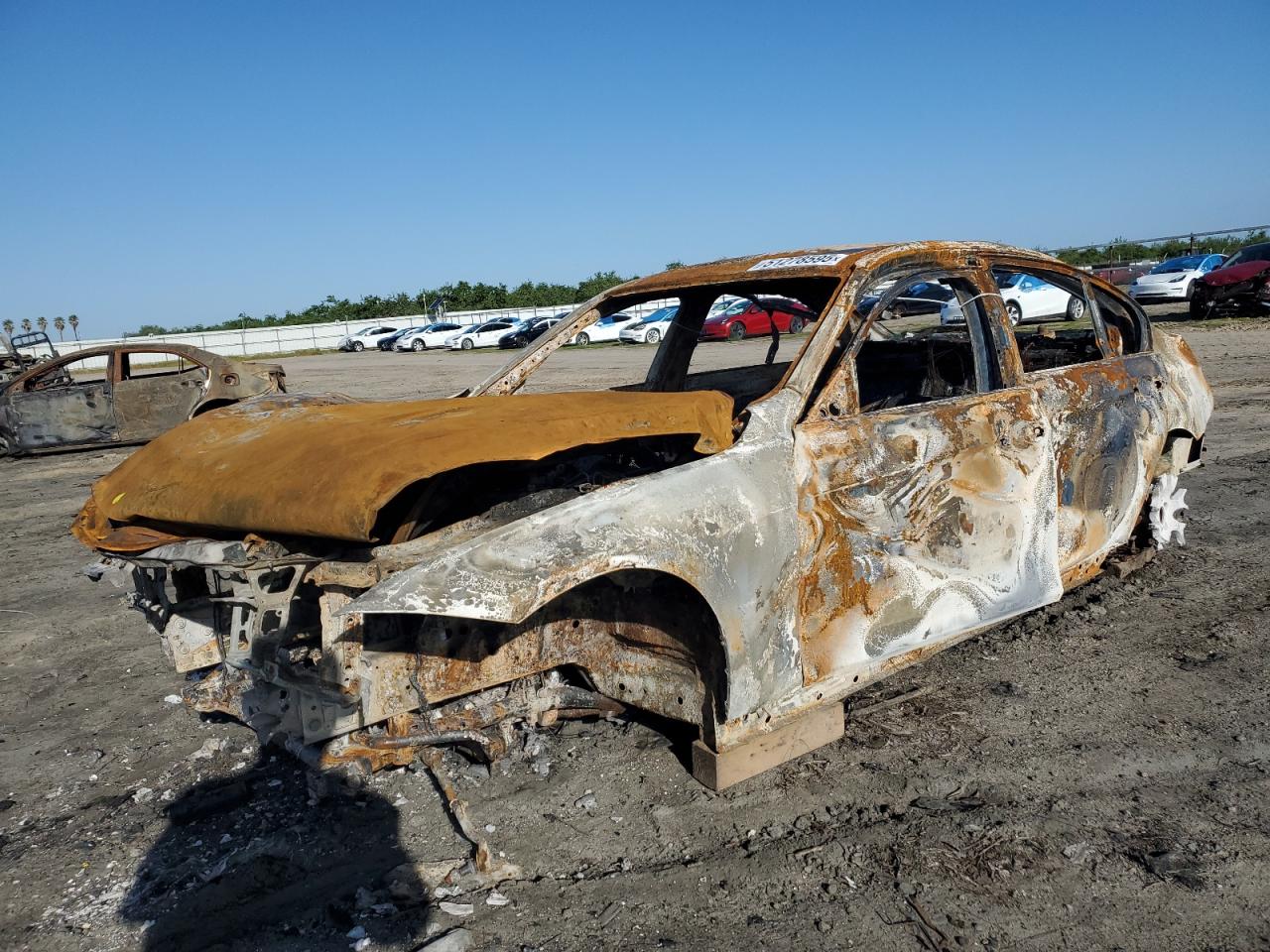 2014 Bmw 320 I იყიდება Fresno-ში, CA - Burn
