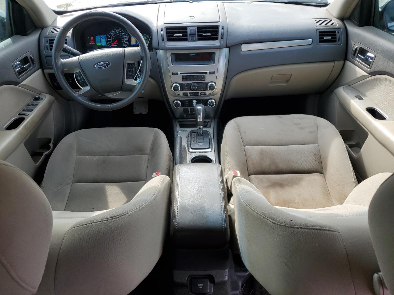 2010 Ford Fusion Hybrid VIN: 3FADP0L39AR412573 Lot: 54019145