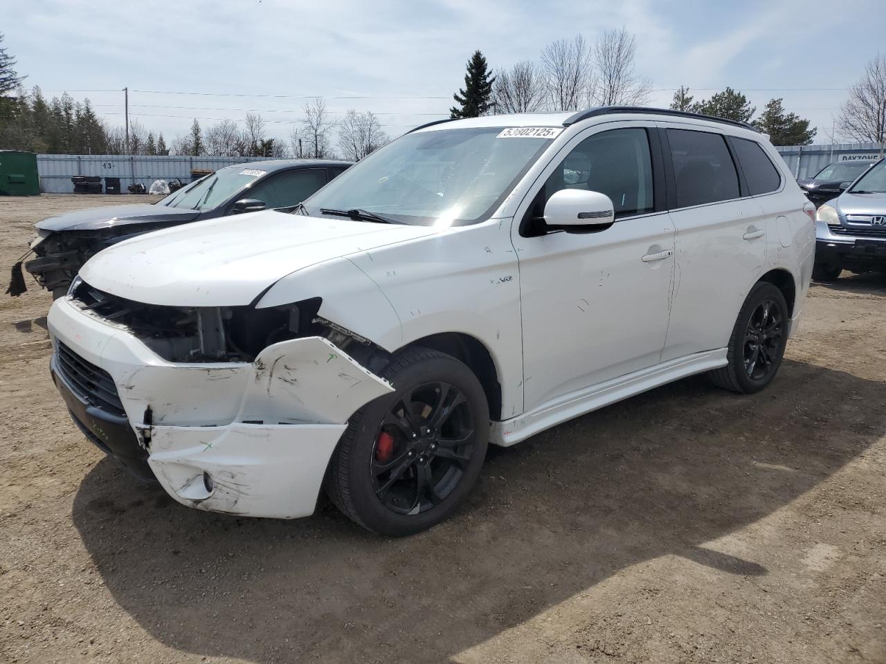 2014 Mitsubishi Outlander Gt იყიდება Bowmanville-ში, ON - Front End