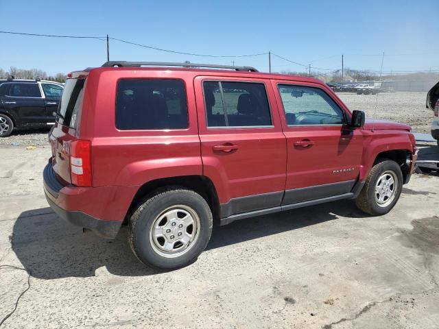  JEEP PATRIOT 2014 Червоний