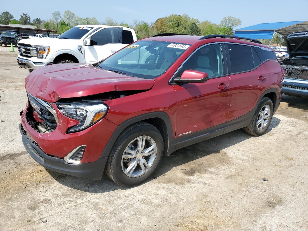 2021 Gmc Terrain Sle продається в Florence, MS - Front End