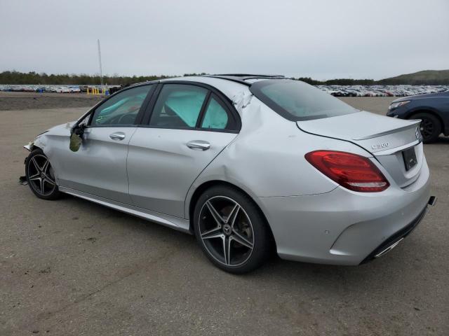 MERCEDES-BENZ C-CLASS 2017 Сріблястий