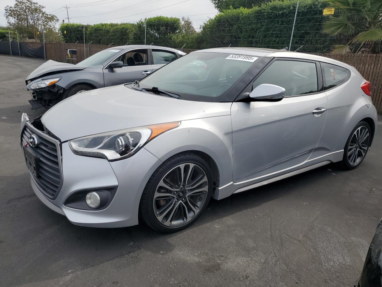 2016 Hyundai Veloster Turbo na sprzedaż w San Martin, CA - Front End