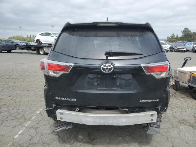  TOYOTA HIGHLANDER 2015 Czarny
