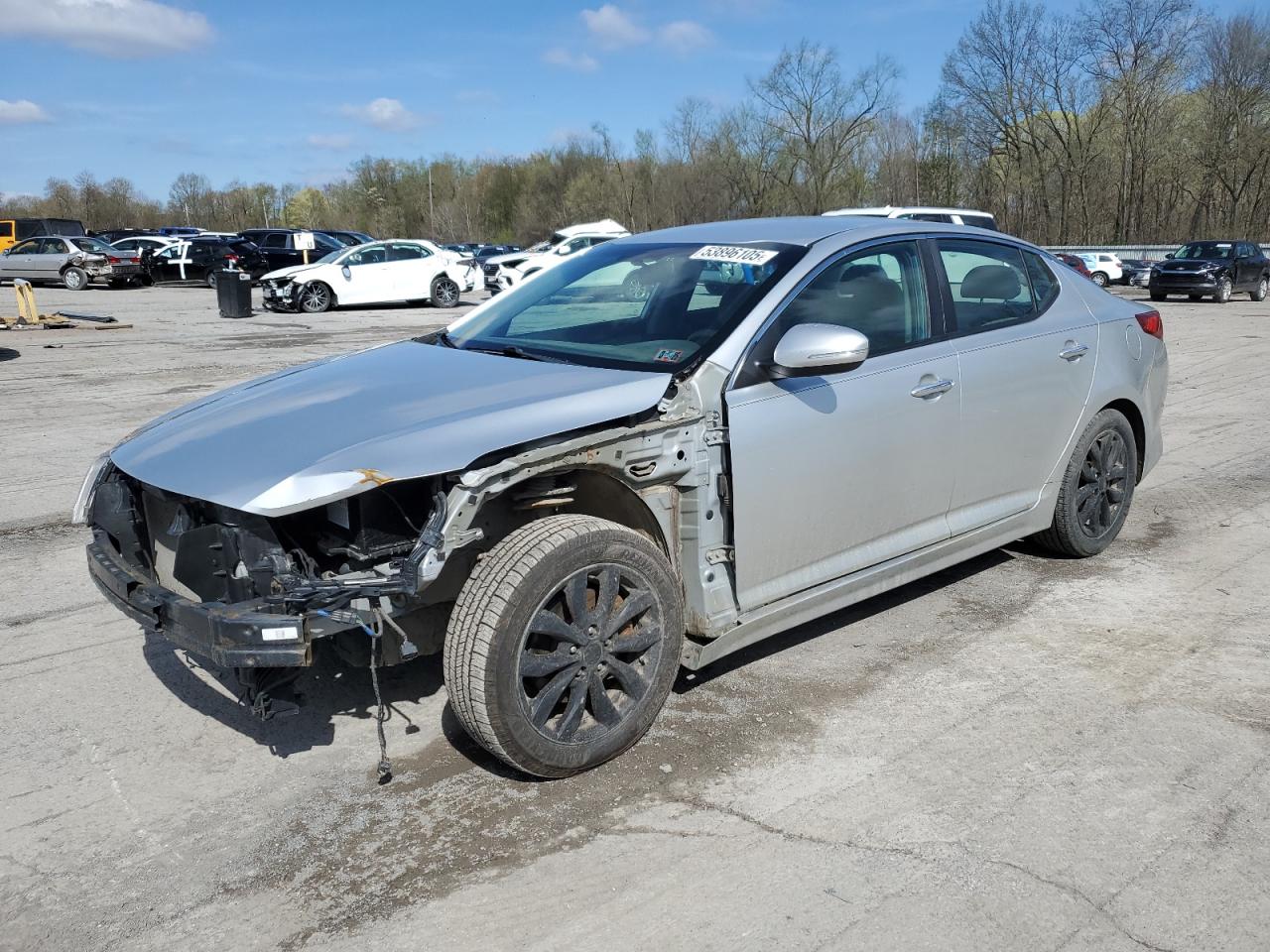 2015 Kia Optima Lx zu verkaufen in Ellwood City, PA - Front End