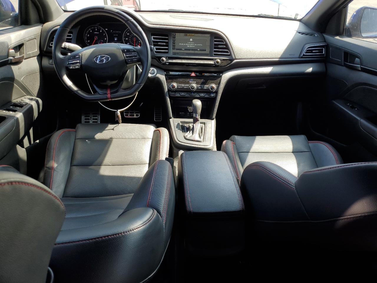 2019 Hyundai Elantra Sport VIN: KMHD04LB6KU869859 Lot: 55132625