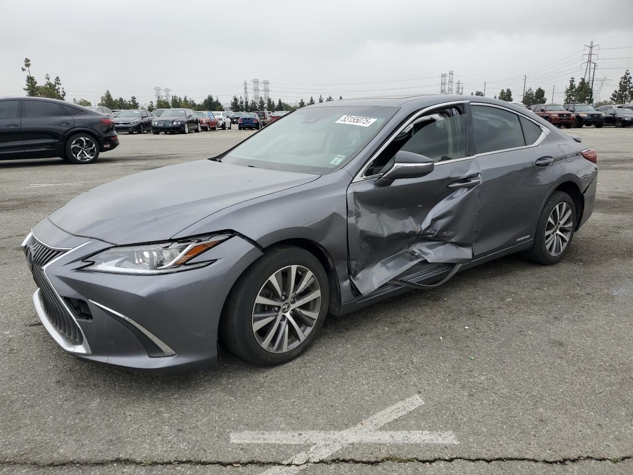 2019 Lexus Es 300H იყიდება Rancho Cucamonga-ში, CA - Side