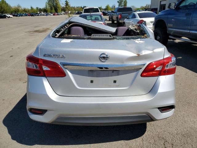NISSAN SENTRA 2017 Серебристый