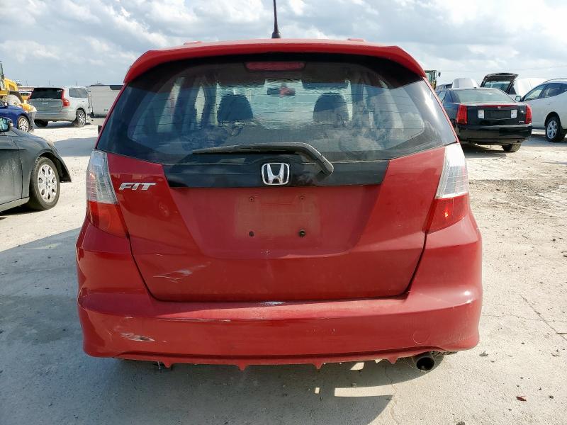  HONDA FIT 2012 Красный