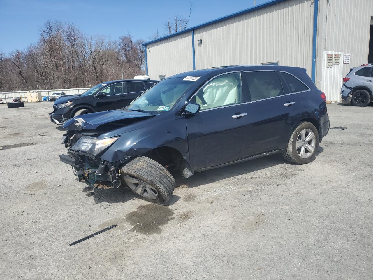 2011 Acura Mdx للبيع في Albany، NY - Front End