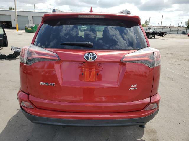 Паркетники TOYOTA RAV4 2016 Красный