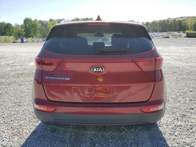  KIA SPORTAGE 2017 Czerwony