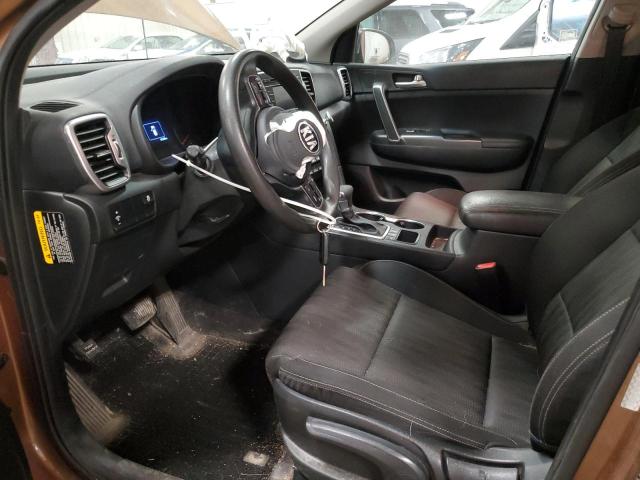  KIA SPORTAGE 2019 Brązowy