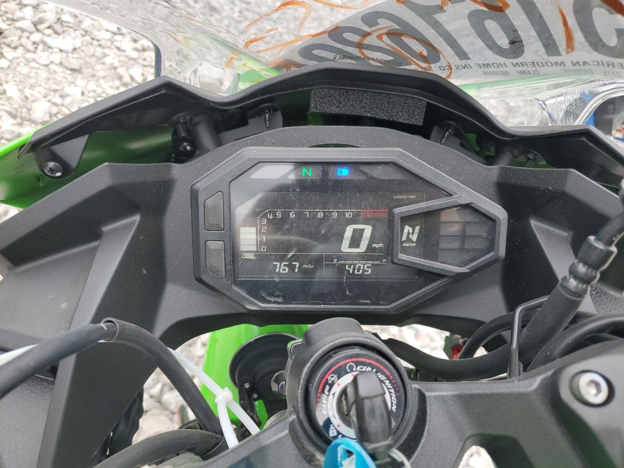2024 Kawasaki Ex500 H VIN: ML5EXGH14RDA09150 Lot: 51616205