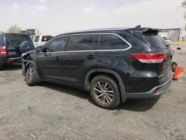  TOYOTA HIGHLANDER 2017 Czarny
