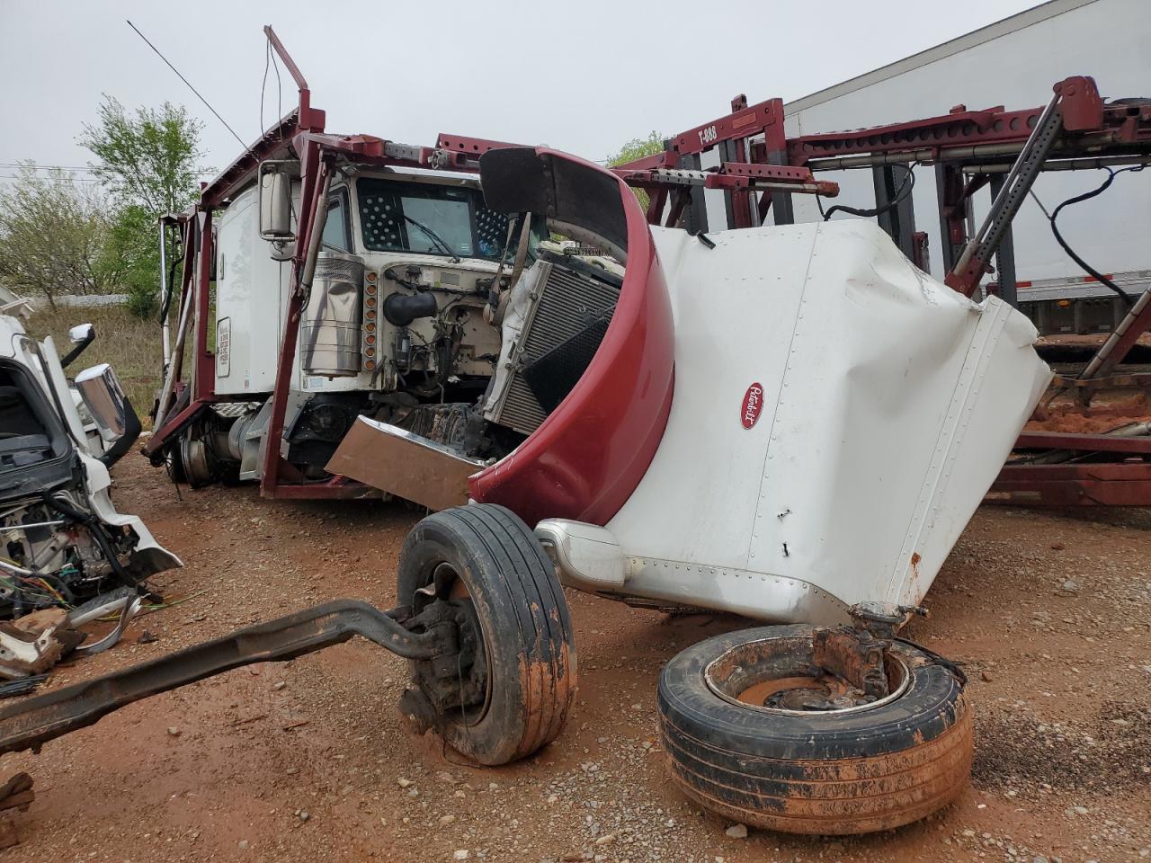 2015 Peterbilt 389 Car Carrier Truck en Venta en Oklahoma City, OK - All Over