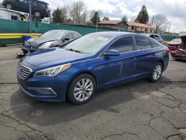  HYUNDAI SONATA 2015 Синий
