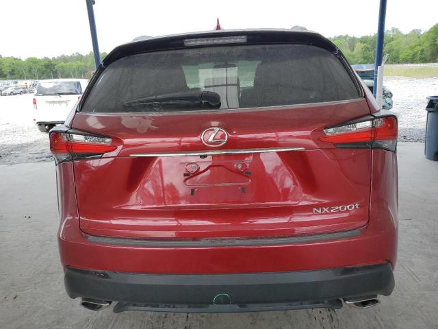  LEXUS NX 2016 Червоний